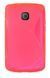 Чохол TPU S-line для LG E410 / E420 Optimus L1 II Рожевий