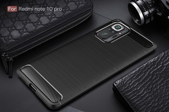 Захисний чохол iPaky Slim TPU для Xiaomi Redmi Note 10 Pro / 10 Pro Max Чорний