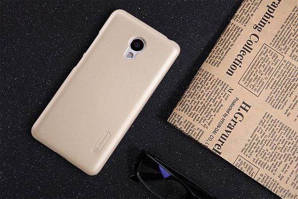 Защитный чехол Nillkin Frosted Shield для Meizu M3 / M3 mini / M3s Золотистый