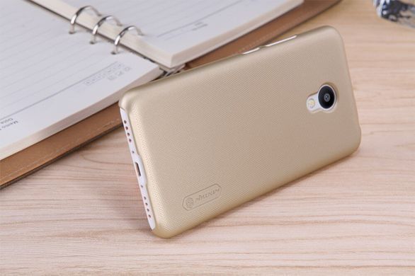 Защитный чехол Nillkin Frosted Shield для Meizu M3 / M3 mini / M3s Золотистый