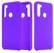 Защитный чехол Original Liquid Case для Xiaomi Redmi Note 8 / Note 8 2021 Фиолетовый
