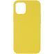 Защитный чехол Liquid Case Full Cover для iPhone 12 mini (5.4") Желтый