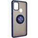 Захисний чохол Ring Buttons для ZTE Blade A7s 2020 Синій