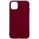 Захисний чохол TPU Softon для iPhone 12 Pro Max Бордовий