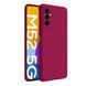 Захисний чохол Liquid Case Full Camera для Samsung M526 Galaxy M52 Малиновий