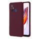 Защитный чехол Liquid Case Full Camera для Xiaomi Redmi 12C / Poco C55 Бордовый